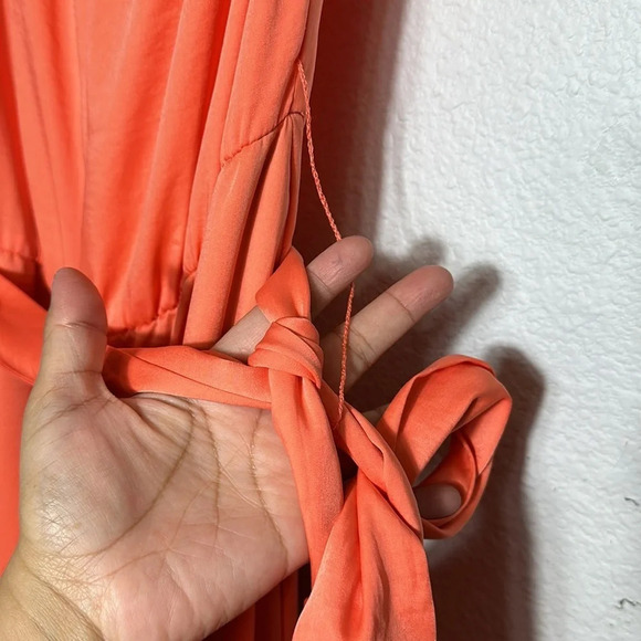 BCBGMaxAzria Keli One Shoulder Asymmetrical Maxi Womens Dress Size Small - Picture 6 of 14